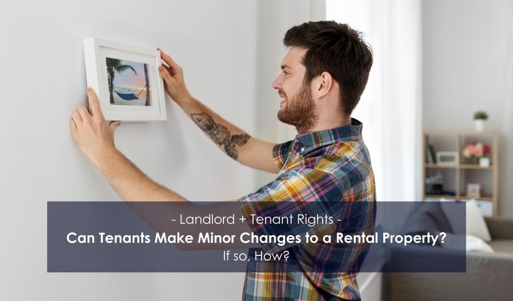 What is considered tenant improvements in a rental property